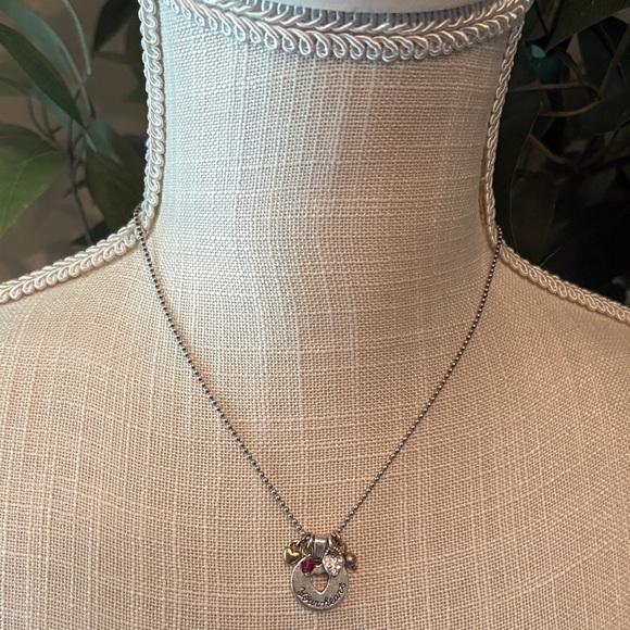 Brighton Reversible Pendant Necklace with Charms - Picture 6 of 6